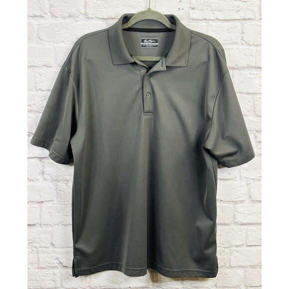Other - Ben Hogan Mens Performance Golf Polo Shirt SIZE XL‎ Gray Solid Short Sleeve Grey